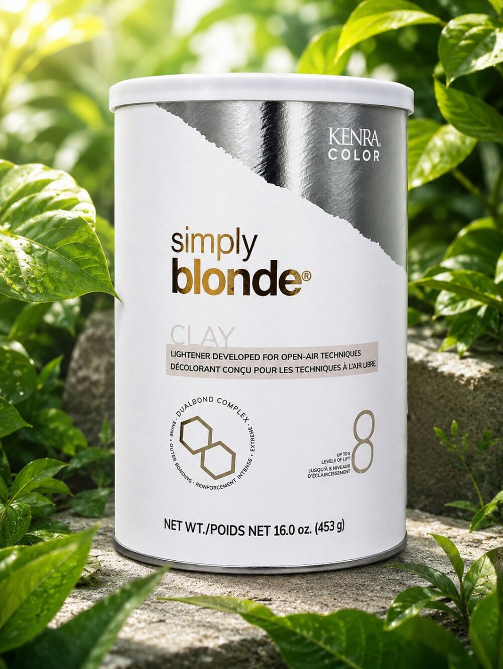 KENRA Simply Blonde Clay Lightner   Balayage Hair Bleach Powder Professional